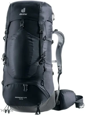 deuter Aircontact Lite batoh, 40 l, černá Nízká Cena