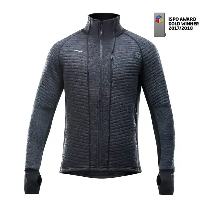Devold pánská mikina Tinden Spacer Merino Jacket Nakupujte Hned