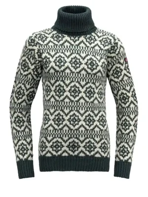 Nejlepší Cena Devold vlněný svetr Hoddevik Wool High Neck