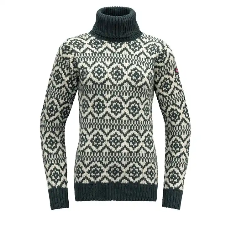 Nejlepší Cena Devold vlněný svetr Hoddevik Wool High Neck