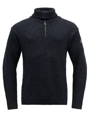 Devold vlněný svetr se zipem Nansen Wool Zip Neck Značkový