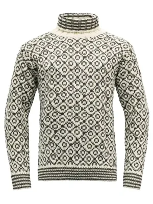 Devold vlněný svetr Svalbard Wool High Neck Aktuální