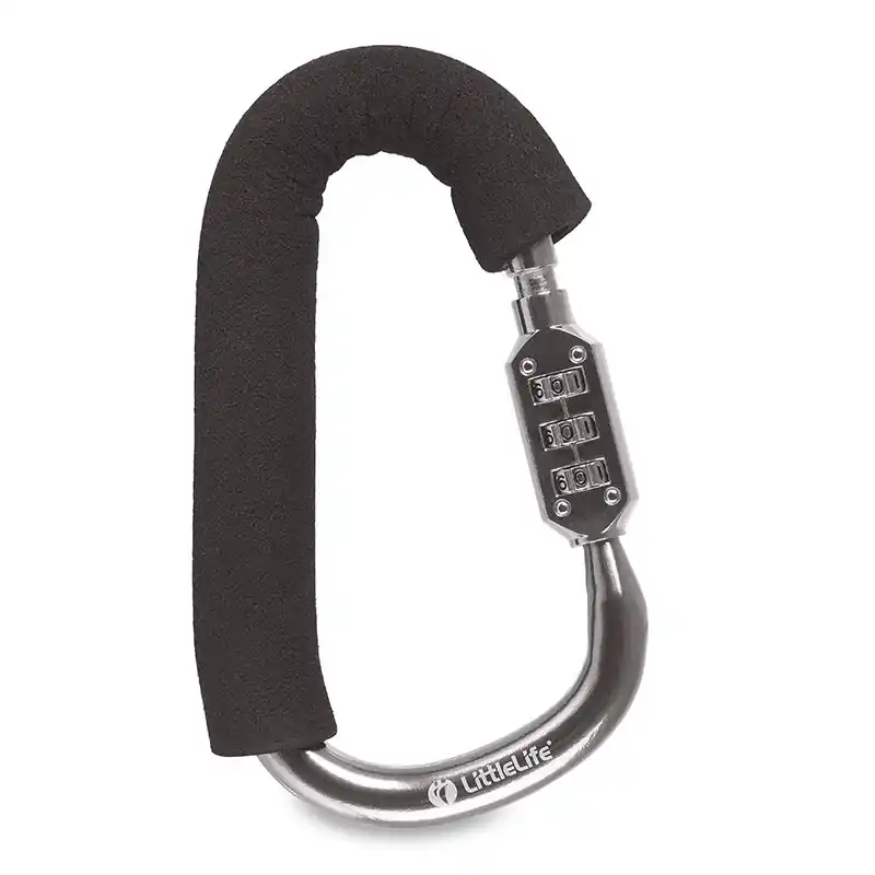 Nová Kolekce Littlelife robustní kovová karabina Buggy Lock