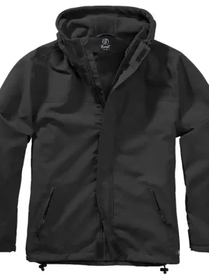 Brandit Windbreaker Frontzip větrovka, černá Cenová Bomba