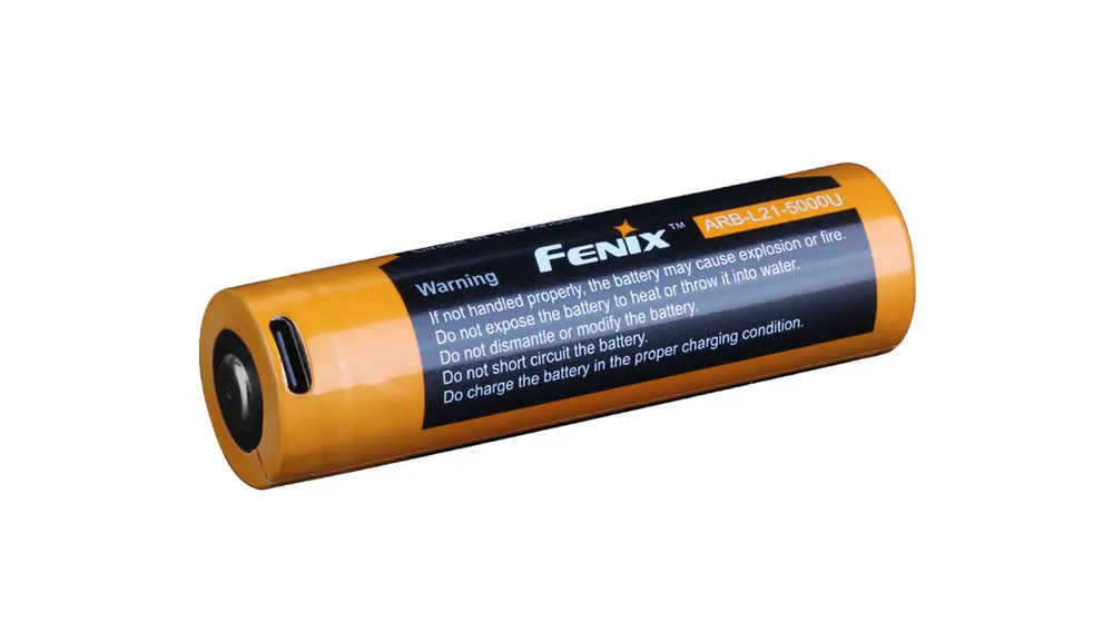Dobíjecí batérie Fenix 21700 5000 mAh Li-Ion USB Nakupujte Hned