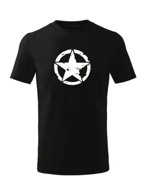 Kup Teď DRAGOWA Dětské krátké tričko Star, černá