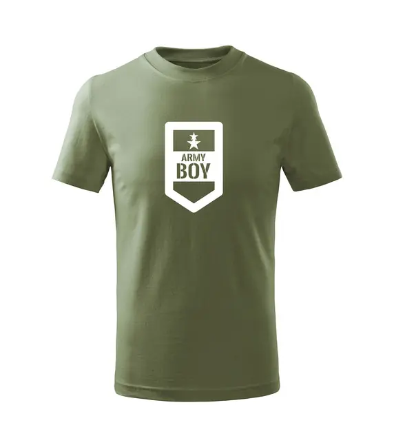 DRAGOWA Dětské krátké tričko Army boy, olivová Objednat Nyní