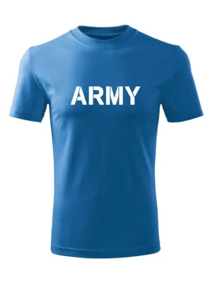 Akce DRAGOWA Dětské krátké tričko Army, modrá