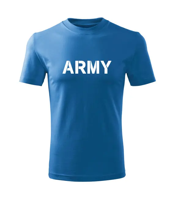Akce DRAGOWA Dětské krátké tričko Army, modrá