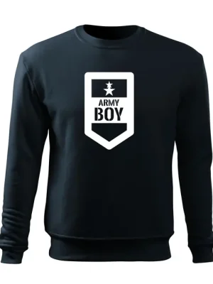 DRAGOWA Dětská mikina Army boy, tmavě modrá Poslední Šance