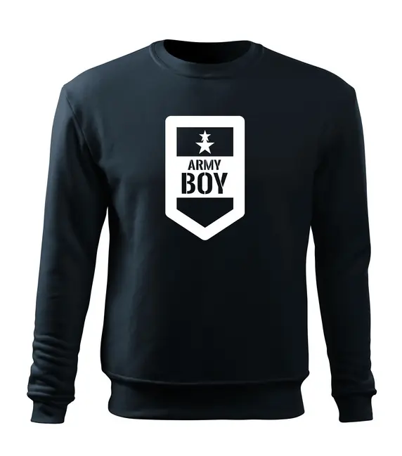 DRAGOWA Dětská mikina Army boy, tmavě modrá Poslední Šance