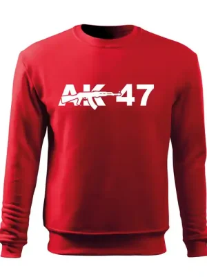 Aktuální DRAGOWA Dětská mikina AK47, červená