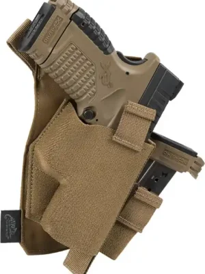 Rychlé Dodání Helikon-Tex pouzdro na zbraň na suchý zip, coyote