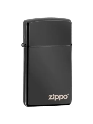 Zippo benzínový zapalovač Ebony ™ Slim® tmavě šedý Odeslání Ihned