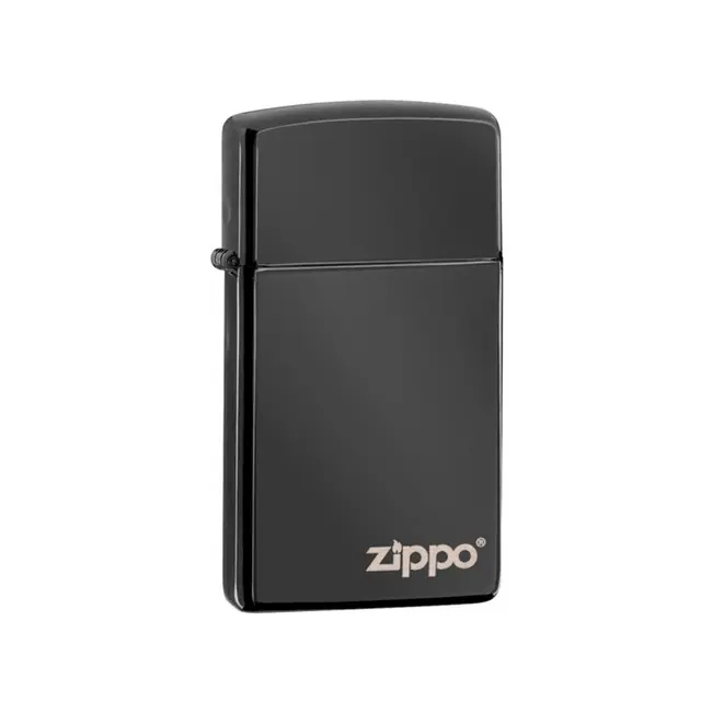Zippo benzínový zapalovač Ebony ™ Slim® tmavě šedý Odeslání Ihned