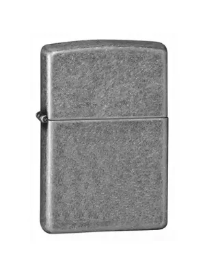 Dokud Zásoby Vydrží Zippo benzínový zapalovač Antique stříbrný