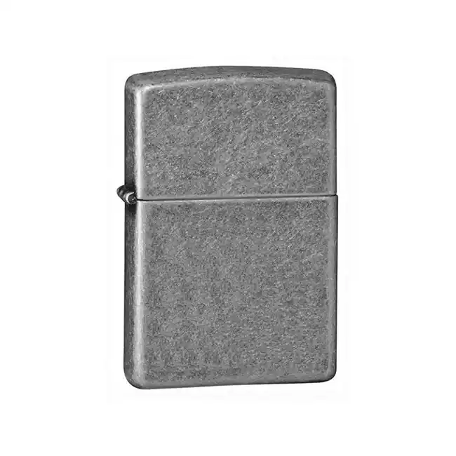 Dokud Zásoby Vydrží Zippo benzínový zapalovač Antique stříbrný