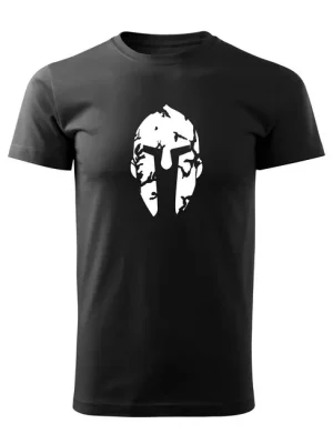 Ověřený DRAGOWA krátké tričko spartan, černá 160g/m2