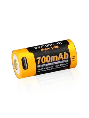 Fenix RCR123A 700 mAh USB Li-ion High Current Autentický