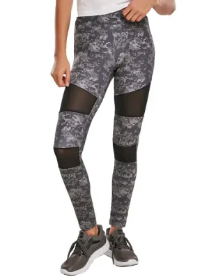 Výhodná Nabídka Urban Classics dámské Tech Mesh legíny, dark digital camo