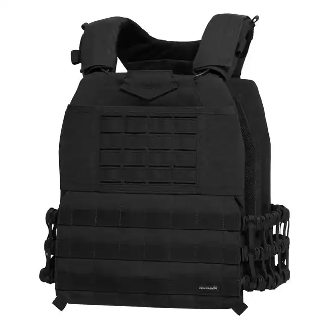 Pentagon Taktická Vesta Milon Vest Mk2, černá Vrácení Zdarma