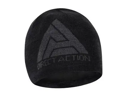 Direct Action Beanie zimní čepice, černá Bezpečná Platba