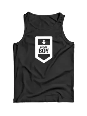 DRAGOWA pánské tílko Army boy, černá 160g/m2 Omezená Nabídka