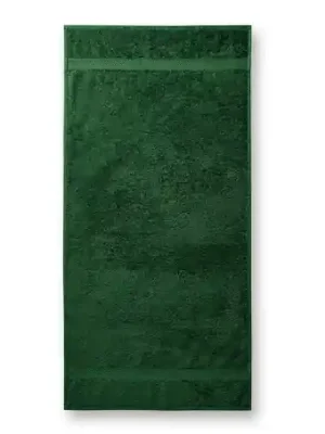 Akce Malfini Terry Towel bavlněný ručník 50x100cm, láhvovězelená