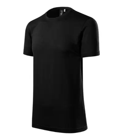 Vysoce Kvalitní Malfini Merino Rise pánské krátké tričko, černé