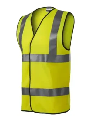Rimeck HV Bright reflexní bezpečnostní vesta, fluorescenční žlutá Přímo Od Výrobce