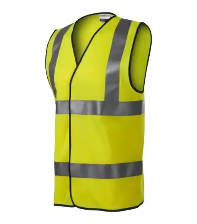 Rimeck HV Bright reflexní bezpečnostní vesta, fluorescenční žlutá Přímo Od Výrobce