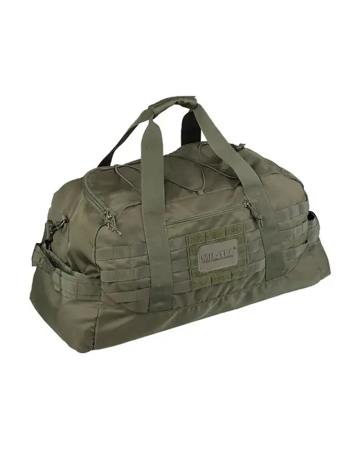 Vysoce Kvalitní Mil-Tec Combat střední taška na rameno, olivová 54l