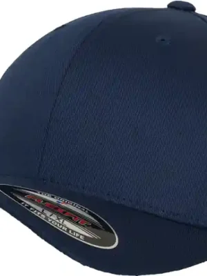 Brandit kšiltovka Flexfit Wooly Combed, navy Výprodej