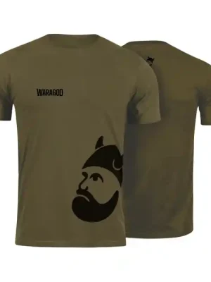 Waragod krátké tričko BigMERCH, olivová 160g/m2 Cenová Bomba