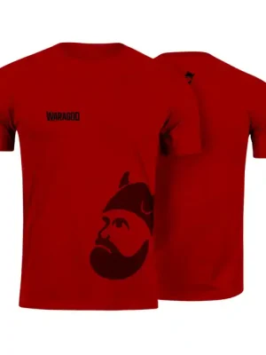 Waragod krátké tričko BigMERCH, červená 160g/m2 Nejlepší Volba