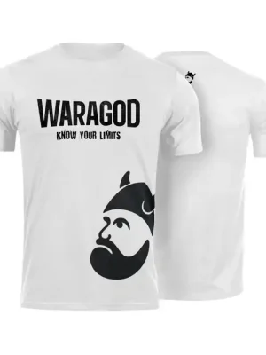 Značkový Waragod krátké tričko StrongMERCH, bílá 160g/m2