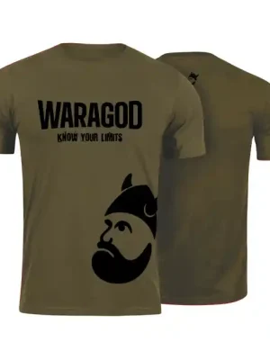 Waragod krátké tričko StrongMERCH, olivová 160g/m2 Přímo Od Výrobce