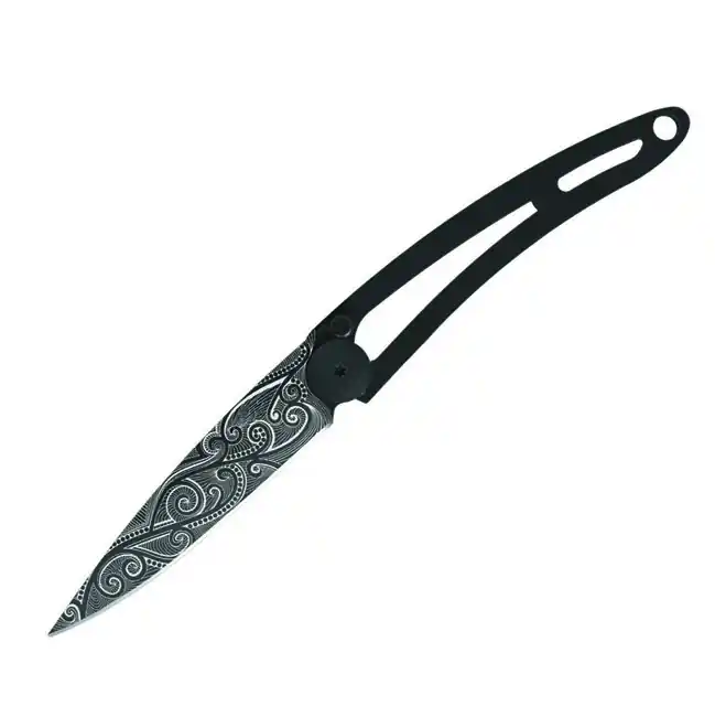 Deejo zavírací nůž naked Black Tattoo Pacific Expresní Doručení