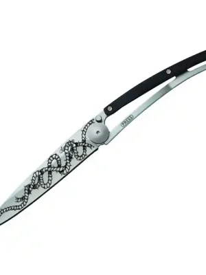 Výprodej Deejo zavírací nůž Tattoo ebony wood Rope