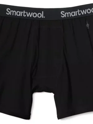 Speciální Cena Smartwool, Pánské boxerky M MERINO BOXER BRIEF BOXED, černé