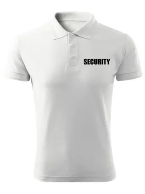Akce DRAGOWA polokošile SECURITY, bílá