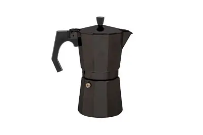 Akční Nabídka Origin Outdoors Espresso kávovar na 6 šálků, černý