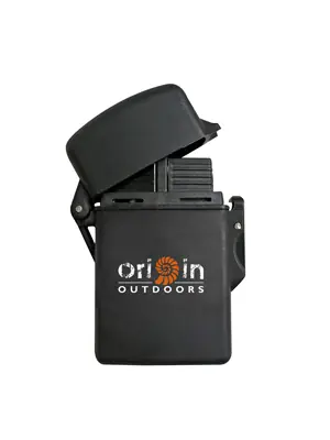 Vrácení Zdarma Origin Outdoors Storm voděodolný zapalovač, černý