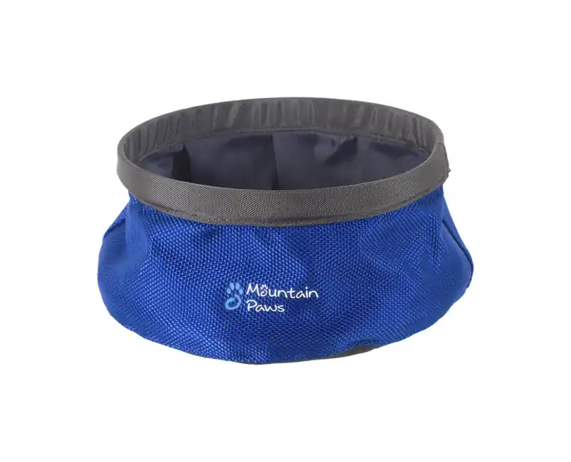 Akční Cena Mountain Paws Miska na vodu pro psy, skládací S modrá