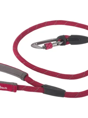 Vodítko Mountain Paws s lanem červené Expresní Doručení
