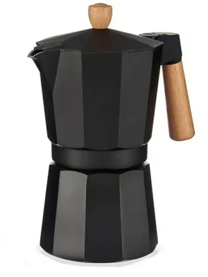 Vysoce Kvalitní Origin Outdoors Bellanapoli Espresso kávovar 6 šálků s dřevěnou rukojetí