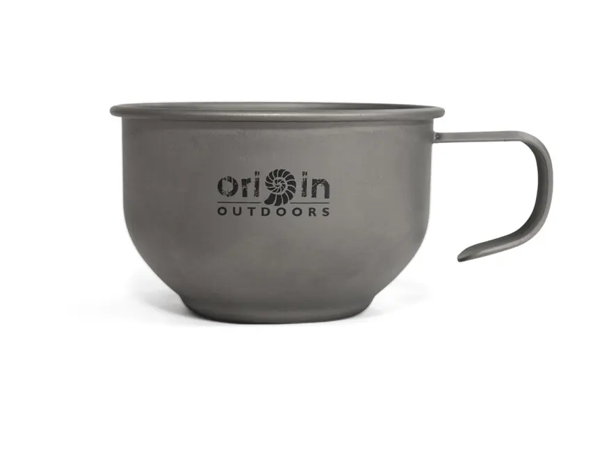 Origin Outdoor Coffee Cup Titanový cestovní hrnek 180 ml Cenově Výhodný
