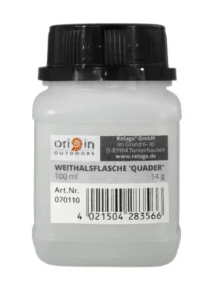 Nakupujte Hned Origin Outdoors Kuboidní láhev se širokým hrdlem 100 ml průměr hrdla 40 mm