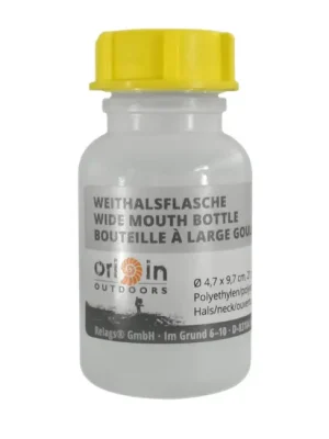 Víkendová Akce Origin Outdoor láhev se širokým hrdlem, kulaté hrdlo 100 ml průměr 23 mm