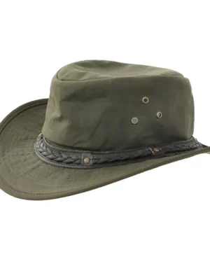 Bezpečná Platba Origin Outdoors Klobouk Ranger Oilskin, olivový